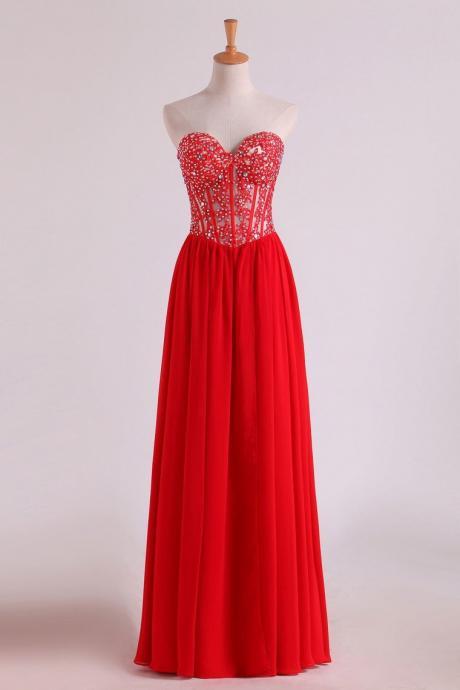 Sweetheart Embellished Tulle Bodice With Beaded Applique Pick Up Flowing Chiffon Skirt,pl5577