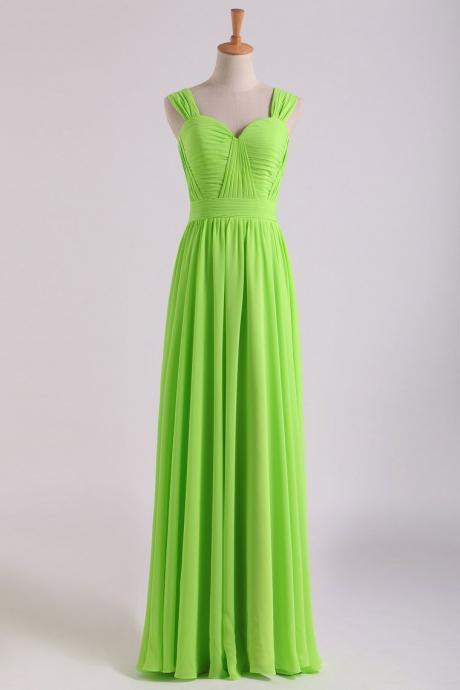 Prom Dresses Off The Shoulder A Line Chiffon Floor Length With Ruffles,pl5601