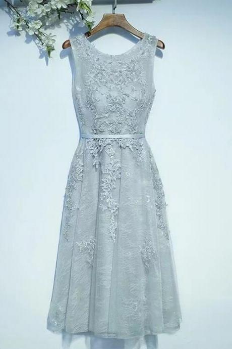 ,stylish Bridesmaid Dress, Light Blue Party Dress,custom Made