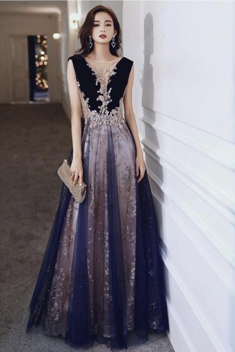 Luxurious Heavy Industry Temperament Dress, Texture Queen Dress, Birthday Fairy Student Long Prom Dress,custom Made