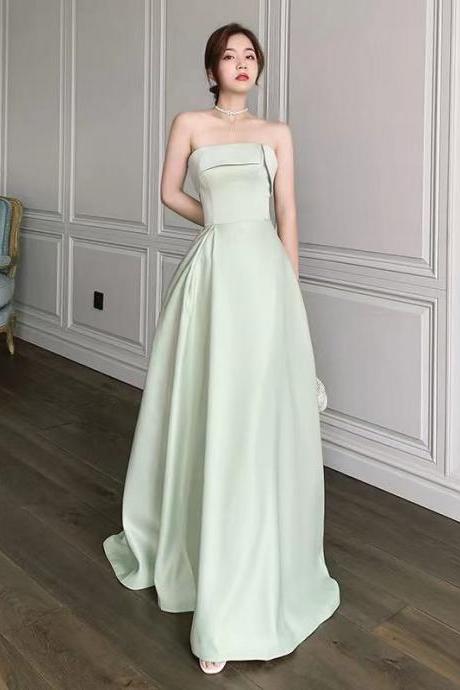 ,green Prom Dress,sexy Bridesmaid Dress,custom Made