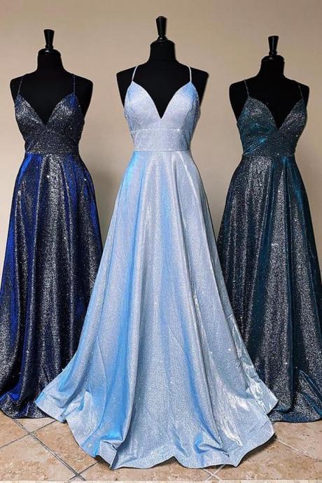Sparkly Long Prom Dresses,formal Dress,wedding Party Dresses