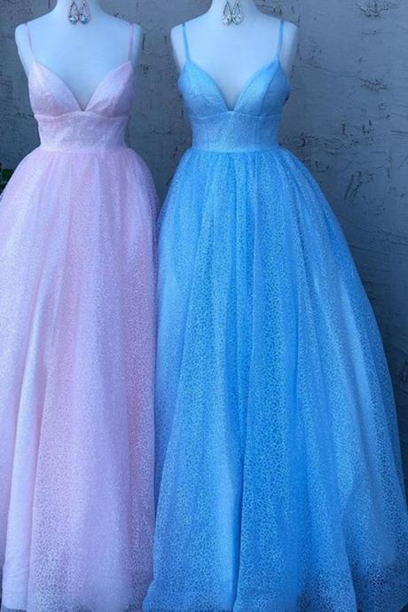 Sparkly Ball Gown Prom Dresses Long
