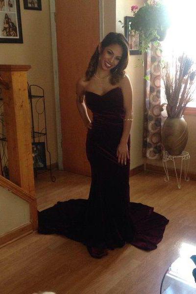Sexy Prom Dresses Cheap Mermaid Navy Applqiues Sheer Back Satin Formal Dress Evening Dress Party Dress Evening Gowns