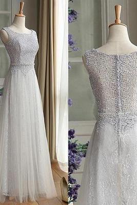 Charming Prom Dress,tulle Prom Dress,long Prom Dress,beading Evening Dress,formal Dress