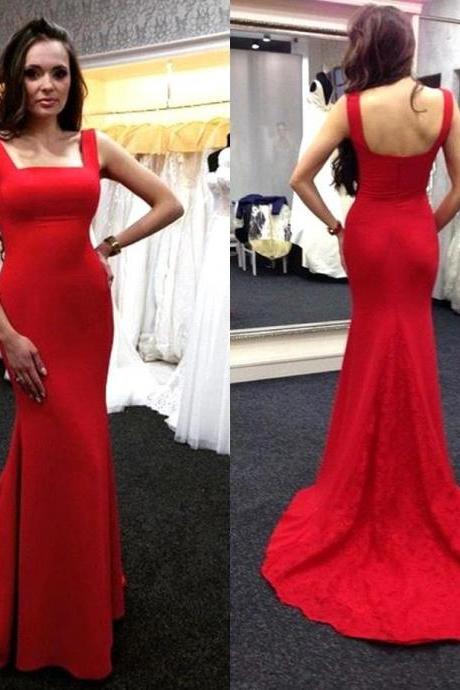 2017 Custom Made High Quality Prom Dress,Satin Prom Dress,Mermaid Prom Dress,Charming Prom Dress,Noble Prom Dress