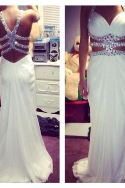 High Quality Prom Dress,Charming Prom Dress,Noble Prom Dress,Chiffon Prom Dress,Beading Prom Dress