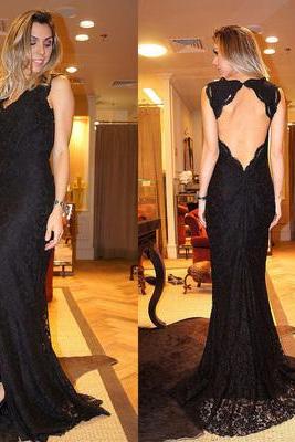 Long Prom Dress,black Prom Dress,lace Prom Dress,lace Prom Dress,slit Prom Dress,evening Dress,formal Dress