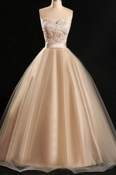 Sweetheart Lace Prom Dress,long Prom Dresses,charming Prom Dresses,evening Dress, Prom Gowns, Formal Women Dress,prom Dress