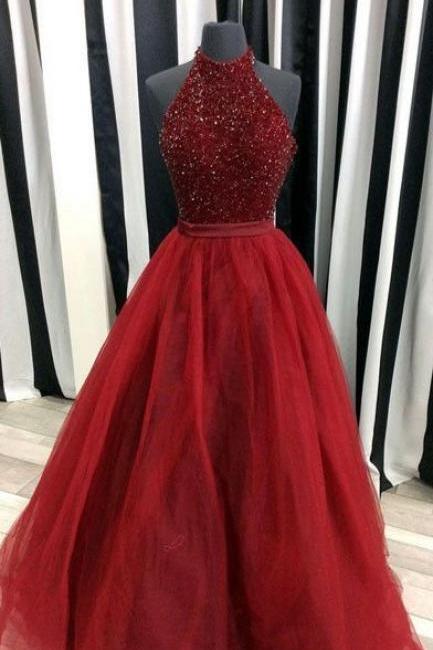 Charming Prom Dress,beading Prom Dress,organza Prom Dress,ball Gown Prom Dress ,2017 High Quality