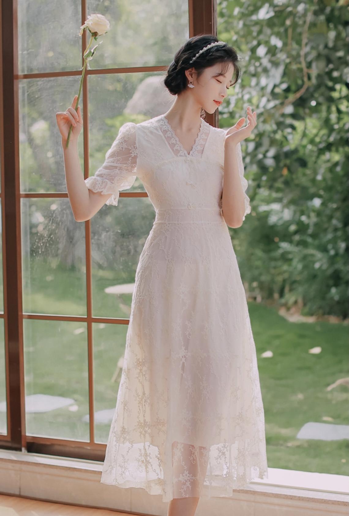 Casual Wedding Dressbridesmaids Dresssummer Fairy Dresswedding Guest