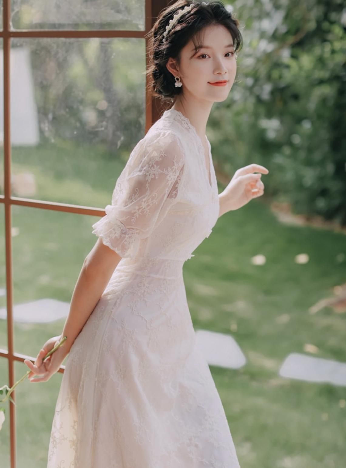 Casual Wedding Dressbridesmaids Dresssummer Fairy Dresswedding Guest