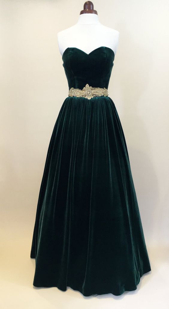 Green Prom Dress, Ball Gown, Evening Gown, Party Dress, Long Dress